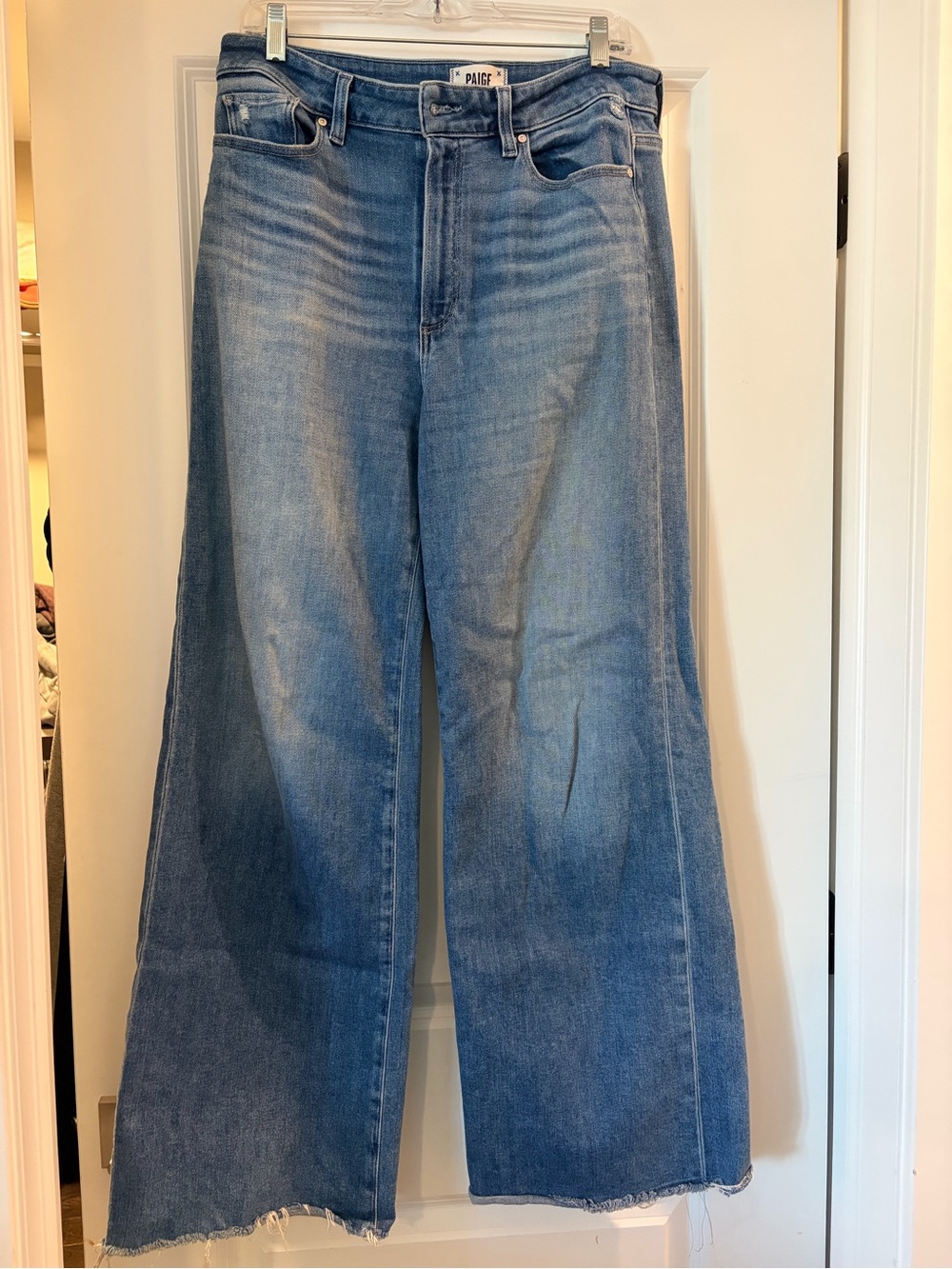 PAIGE Anessa high rise wide leg Jean